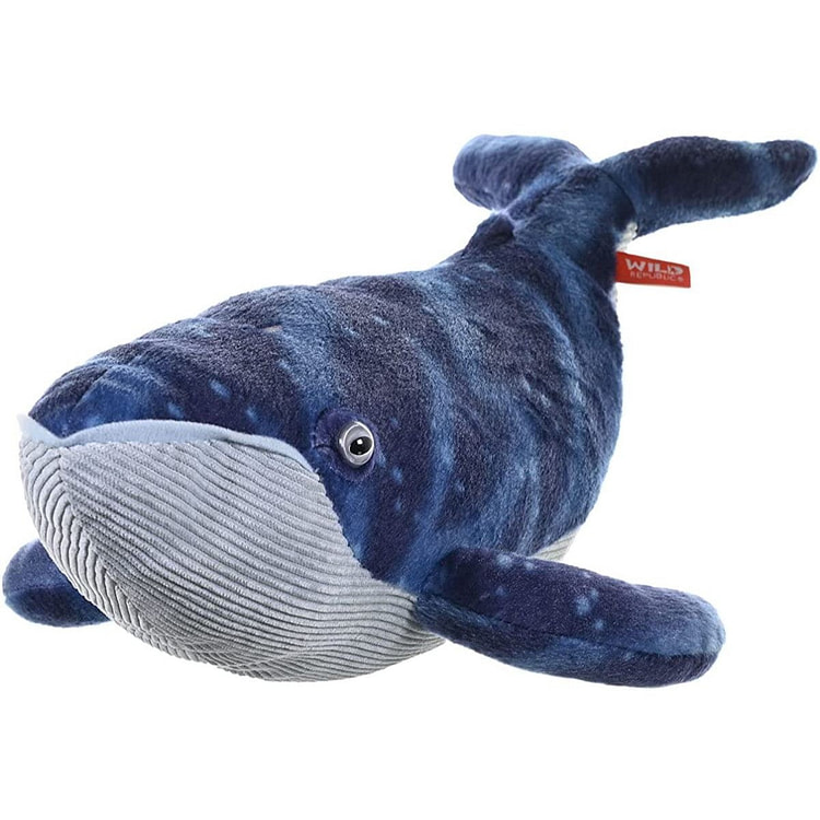 Blue Whale Stuffed Animal - 15" Default
