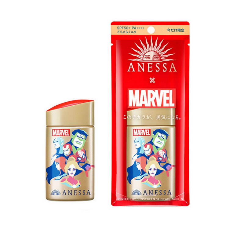 资生堂 Anessa安耐防晒金瓶 英雄合辑
