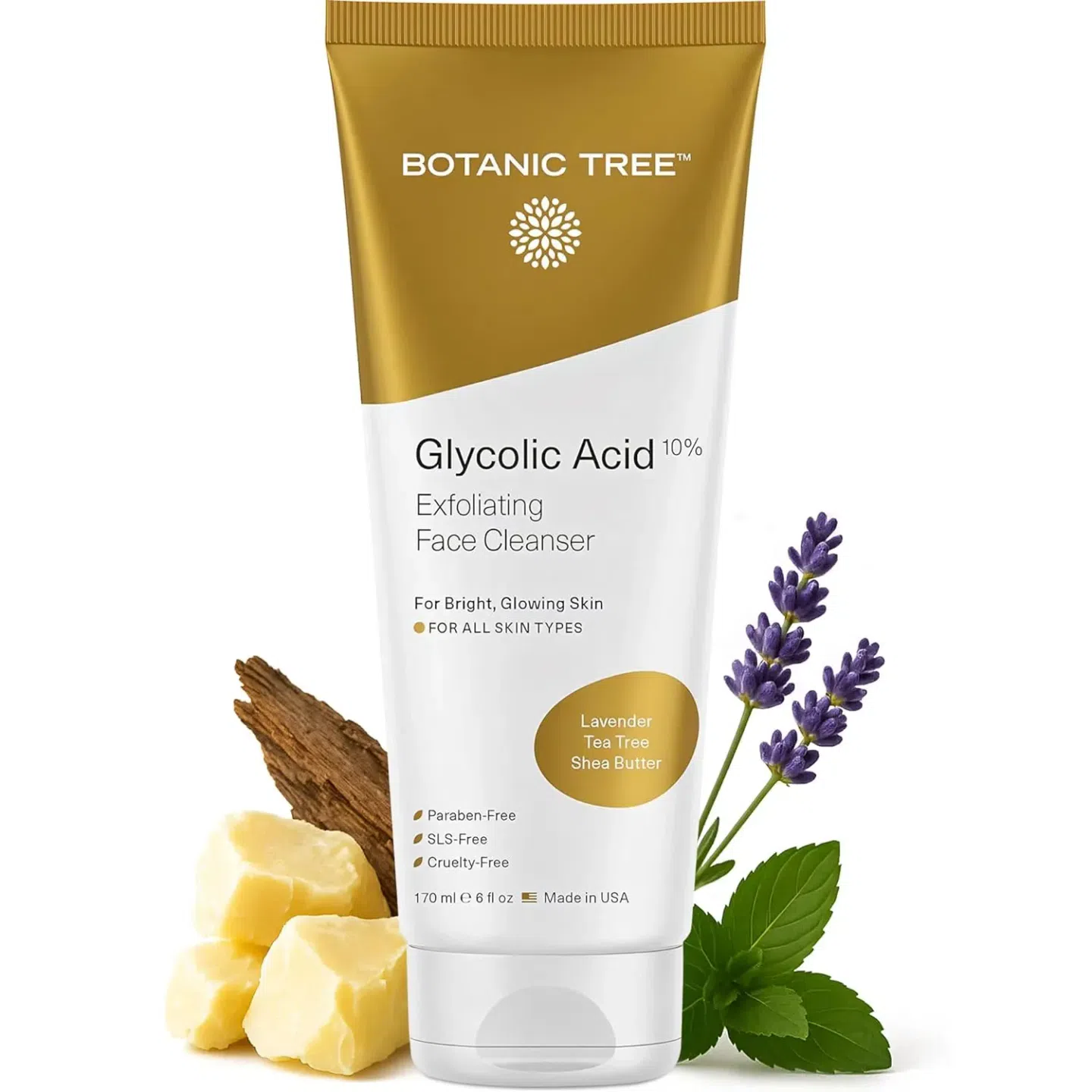 Glycolic Acid Face Wash – Facial Cleanser 1 fl.oz