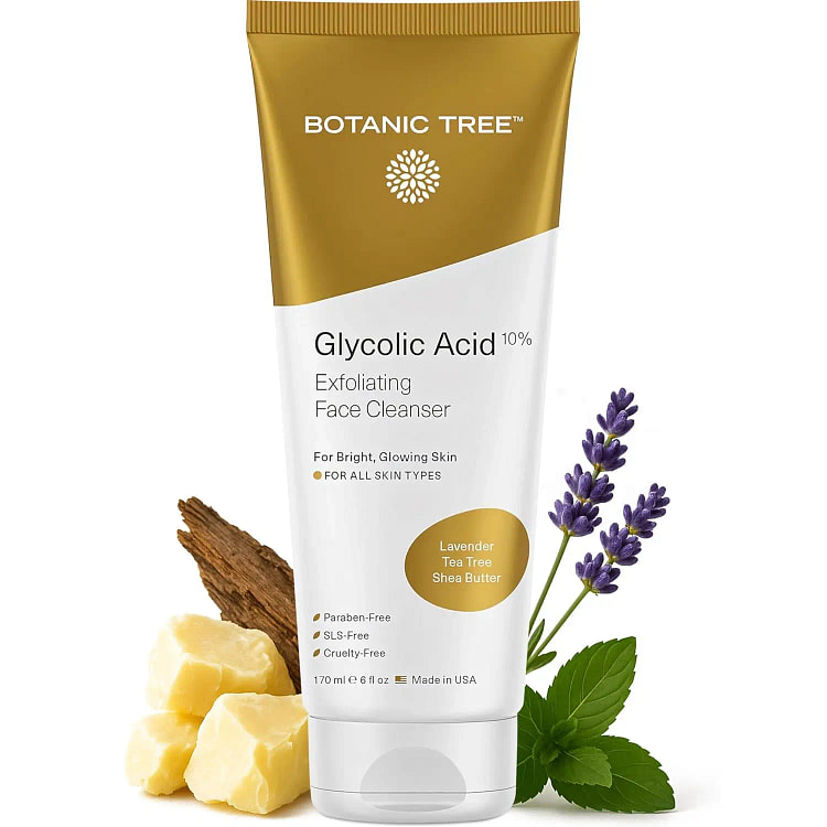 Glycolic Acid Face Wash - Facial Cleanser 1 fl.oz