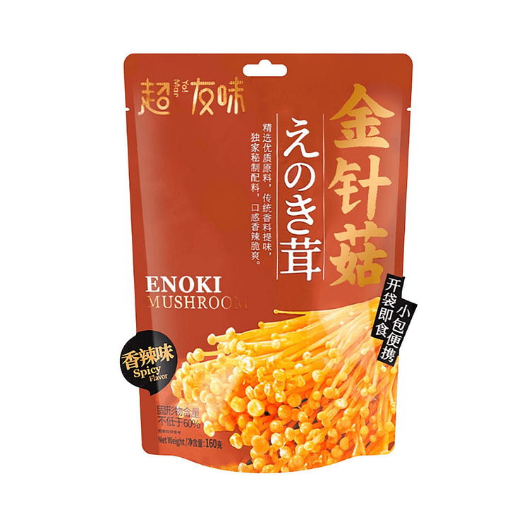 Chaoyouwei Spicy Enoki Mushrooms 160g 1 pack
