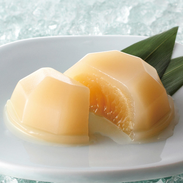 菓匠 清閑院 白桃 果冻 2个