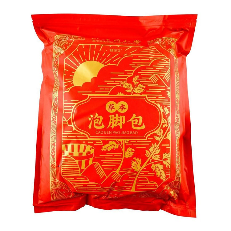 北京同仁堂 草本泡脚包 艾草生姜足浴包  30包