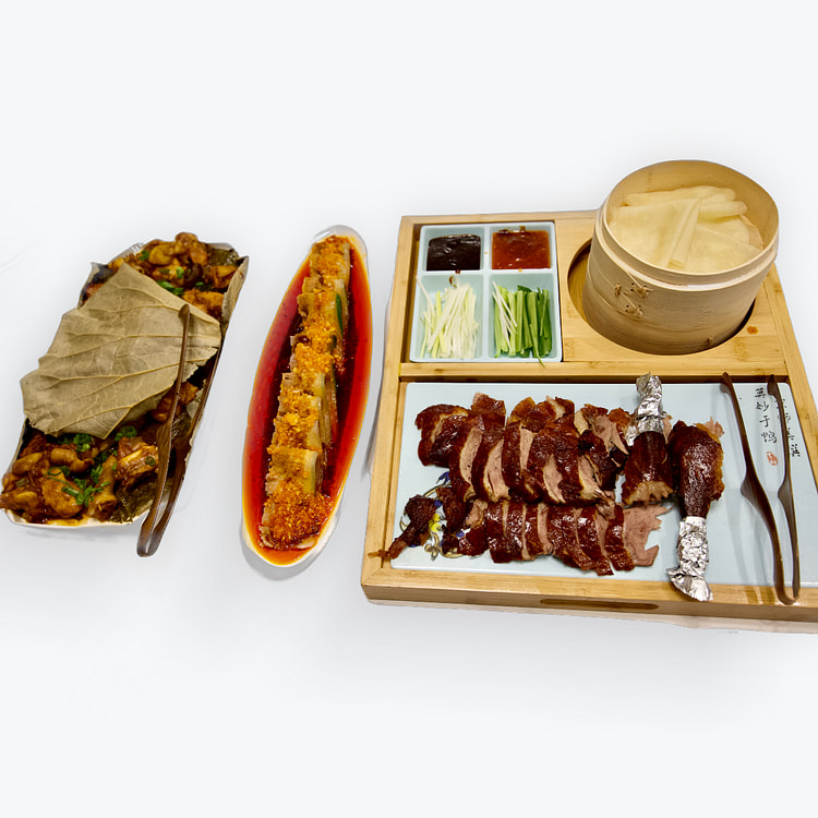 片皮烤鸭节庆套餐