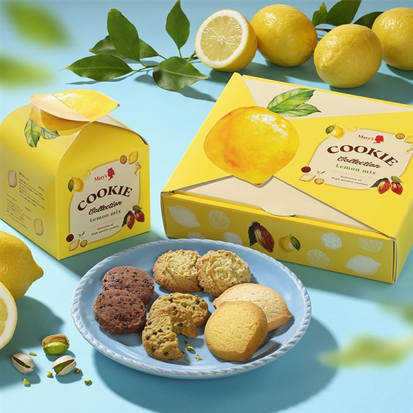 Get Mary's Lemon Chocolate Cookies Gift Box 14pcs Delivered | Weee