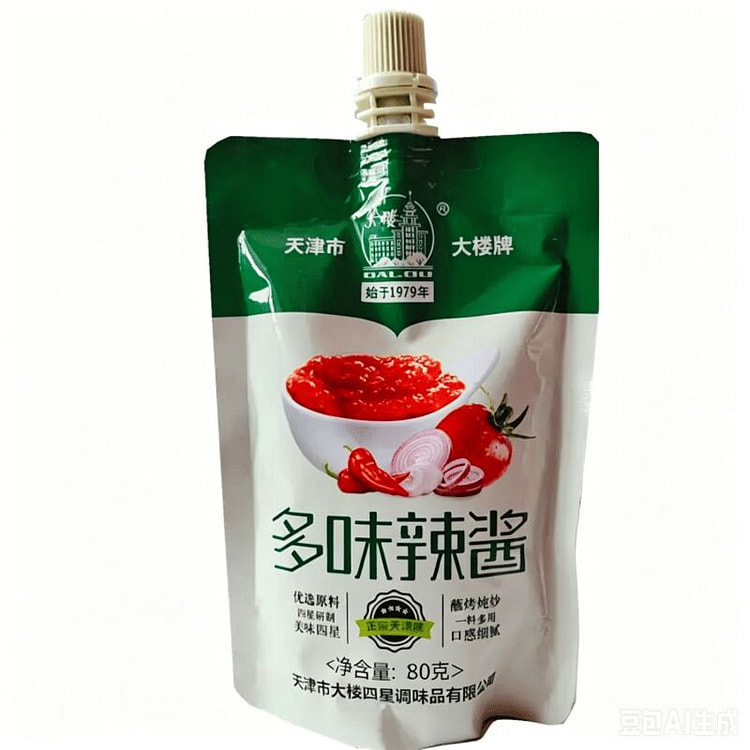 大楼牌  多味辣酱一酱多用  80g*1袋 80 克 (min 2)