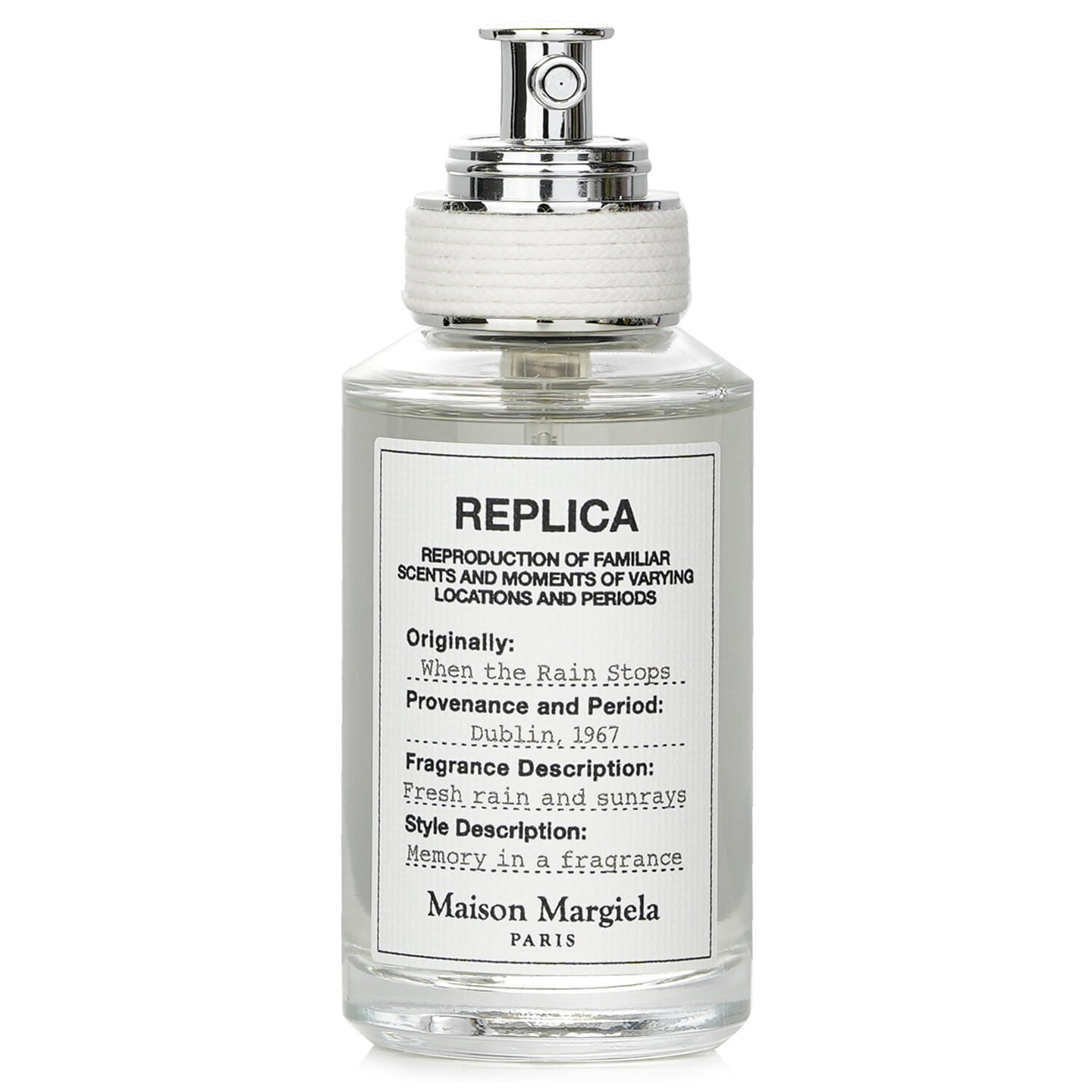 Maison Margiela Replica When The Rain Stops Eau De Toilette Spray 30ml/1oz 30 ml