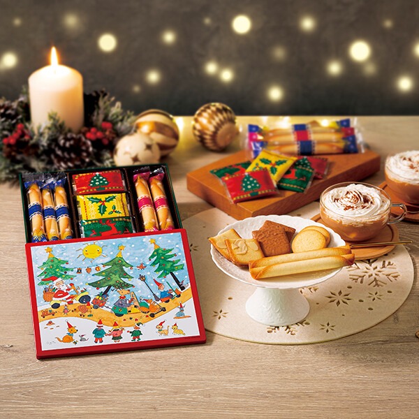 Get Japan Delivery Yokumoku Christmas limited Assorted Cookies