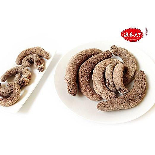 Haishentianxia Alaska Dried Red Sea cucumber 8oz (25-35pcs) 8 oz
