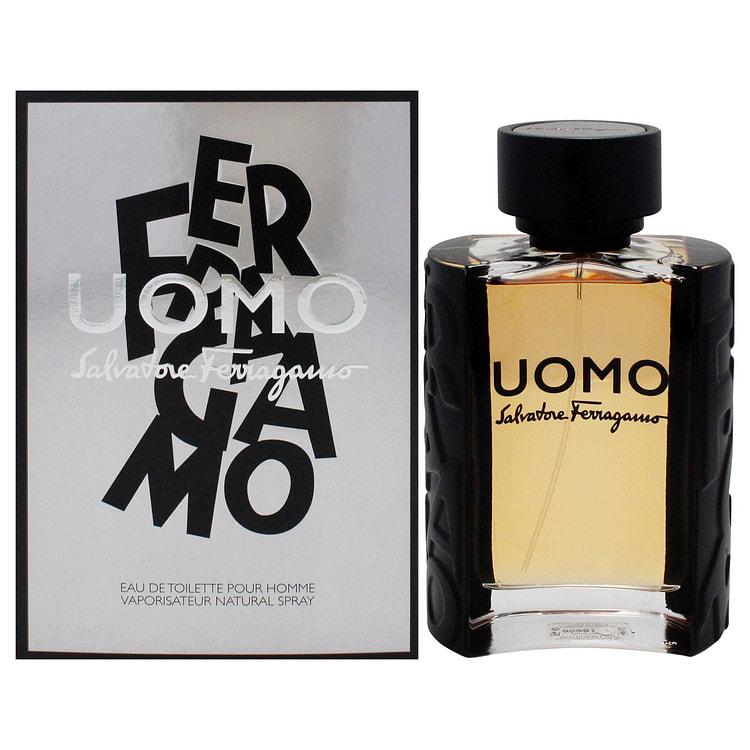 Uomo by Salvatore Ferragamo 남성용 - 3.4온스 EDT 스프레이