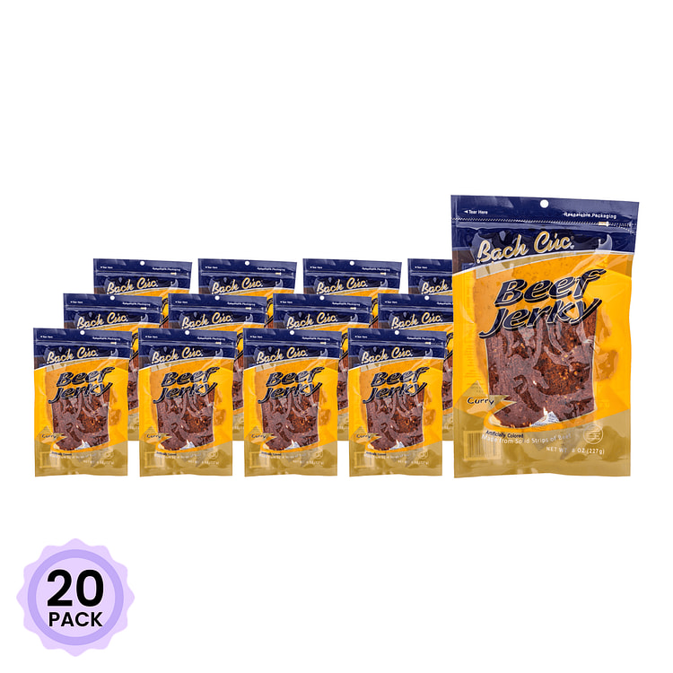 Bach Cuc　カレー味干し牛肉 227 グラム*20 パック