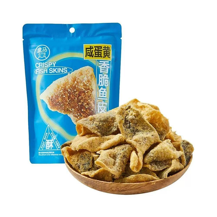 Hema Salted Egg Yolk Crispy Fish Skin 1 Bag * 48g