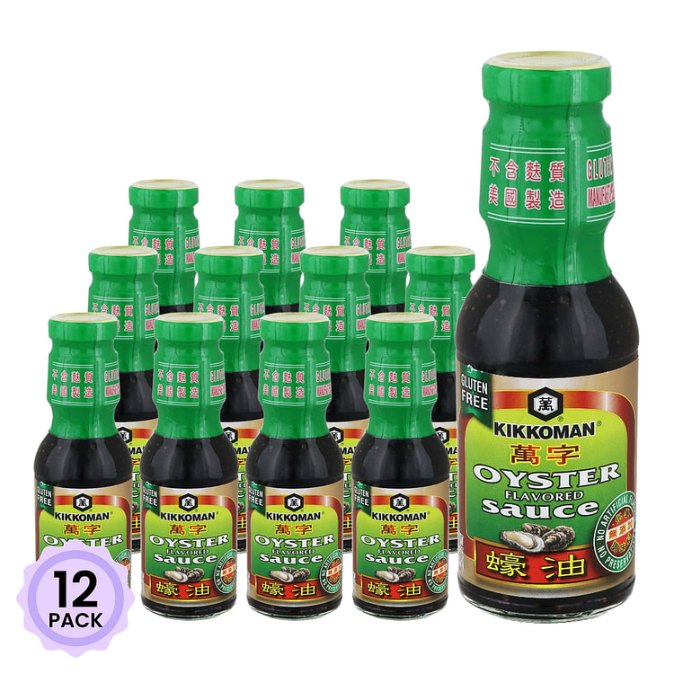 Kikkoman Oyster Sauce Gluten Free 12.6 oz*12 pack