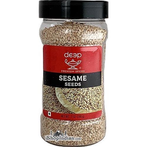 Deep Sesame Seeds Natural - 7 oz jar 7 온스
