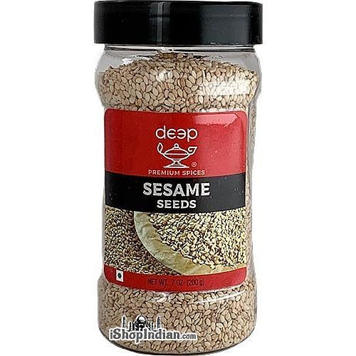 Deep Sesame Seeds Natural – 7 oz jar 7 oz