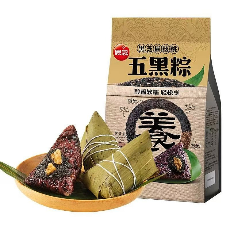 【思念】黑芝麻核桃五黑粽 100g*2个