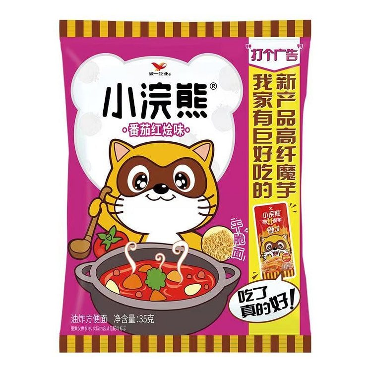 小浣熊 干脆面(番茄红烩味) 35 克