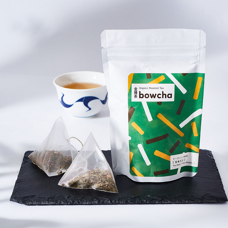 Bowcha Houjicha Stem Tea with (8 bags)
