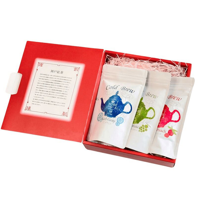 Kobe Black Tea Cold Brew Tea Assortment 1 box
