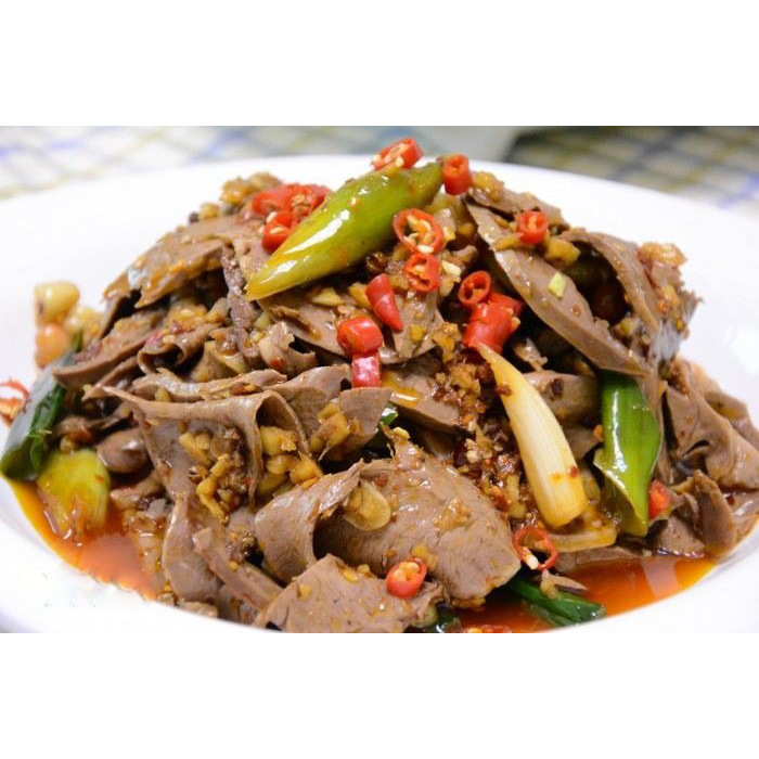 Shredded Pork Heart Salad Weee!