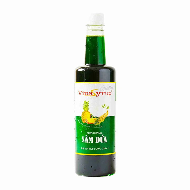 Vina Pandan Flavour Syrup 750ml 1 bottle