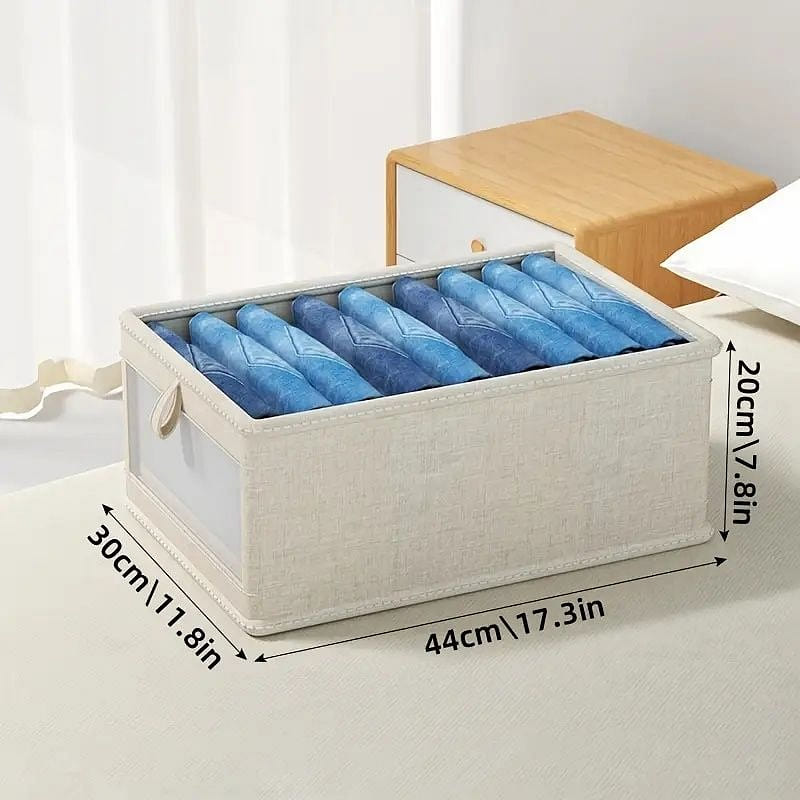 Cloth Storage Box For Wardrobe Clothes Large 1 count