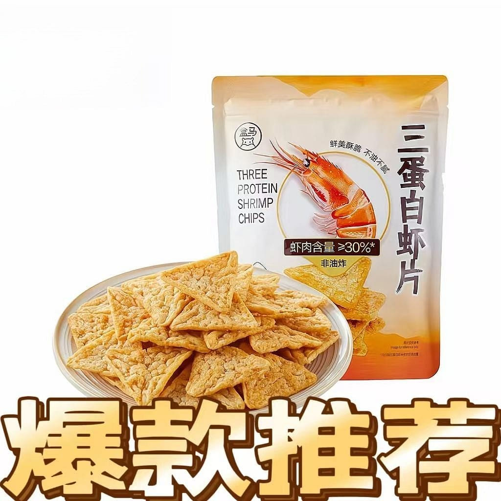 Three protein Prawn cracker 108 g