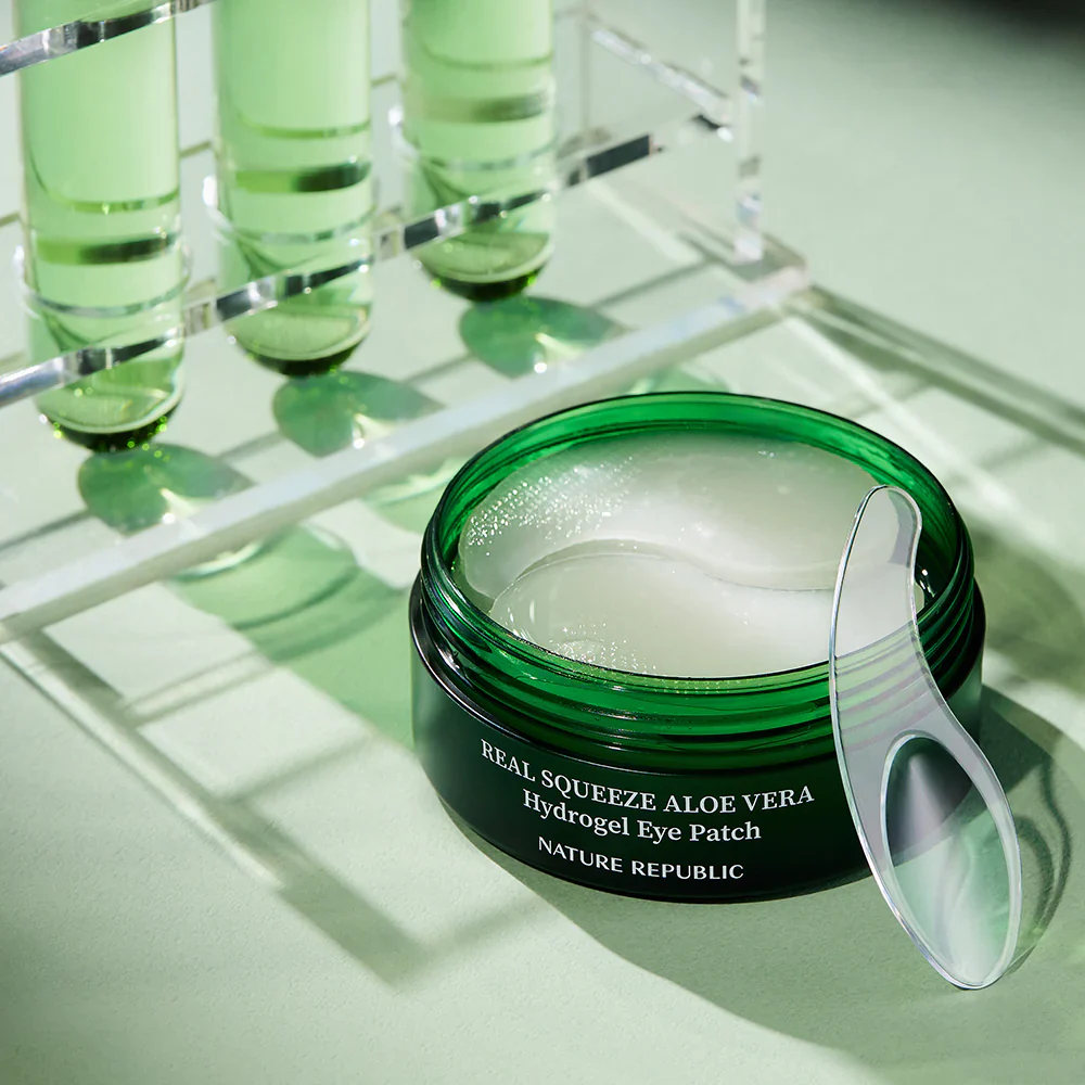 Get NATURE REPUBLIC REPUBLIC Real Squeeze Aloe Vera Hydrogel Eye Patch 90g  Delivered | Weee! Asian Market