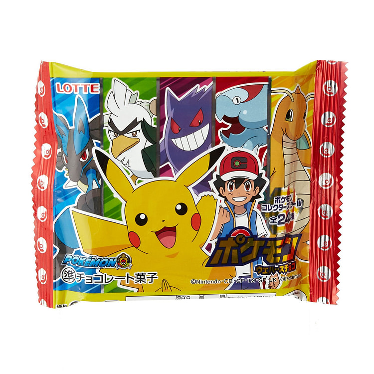 Pokemon Chocolate Wafer