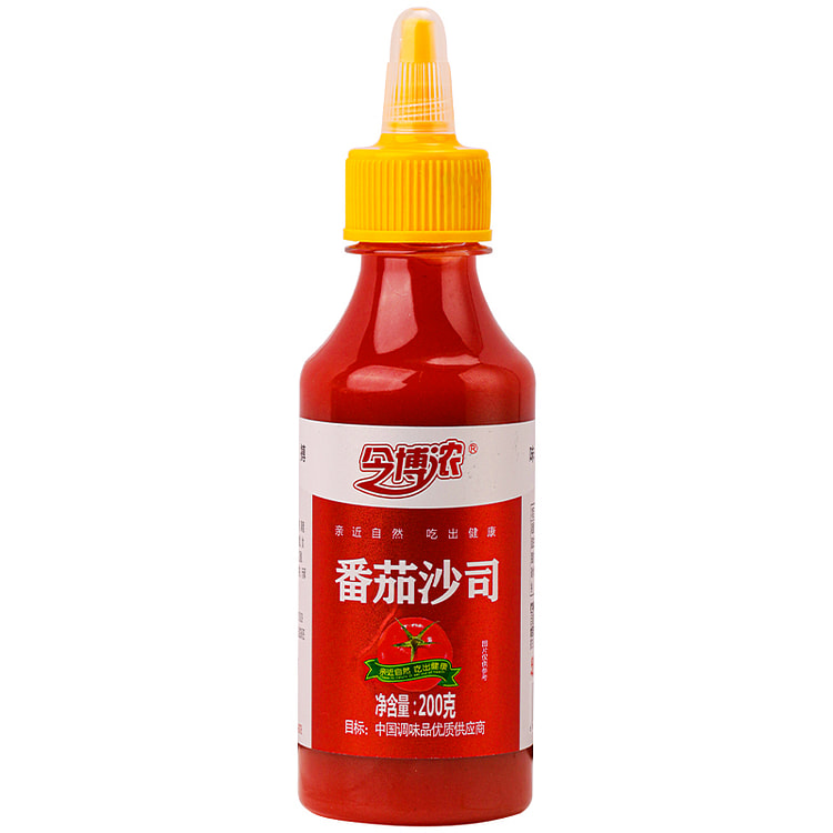 今博浓 蕃茄沙司味甜酱料 手抓饼薯条配料 200g*1瓶装
