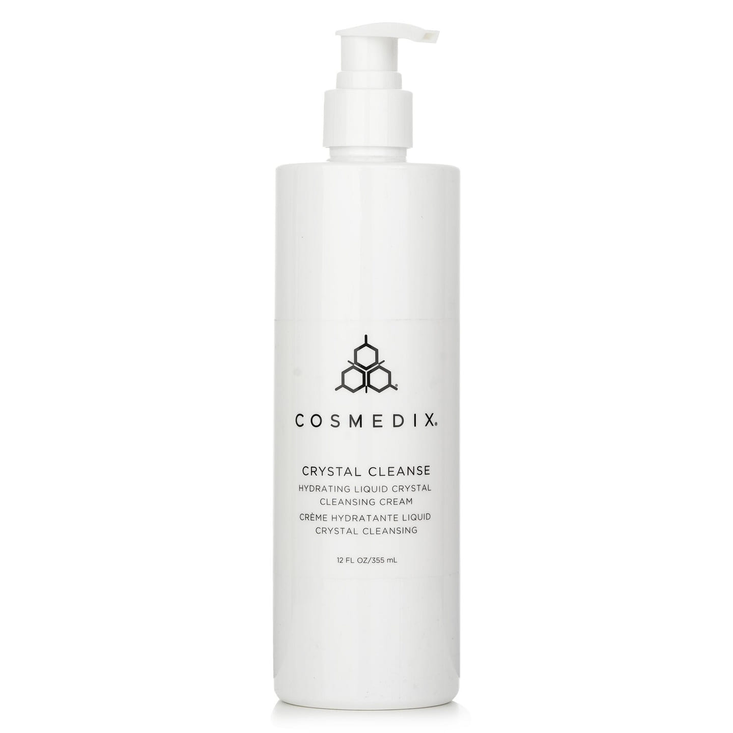 CosMedix Crystal Cleanse Hydrating Liquid Crystal Cleansing Cream (Salon Size) 355ml/12oz 355 ml