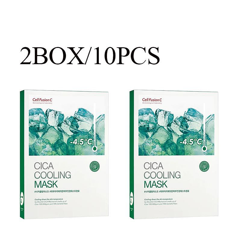 Cell Fusion C Cica Cooling Mask 27g 10PCS 1 each