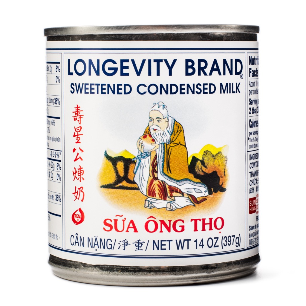 Longevity Brand Sweetened Condensed Milk 396g Weee!