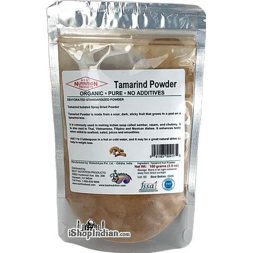 Best Nutrition Organic Tamarind Powder, 3.5 oz pack 3.5 oz