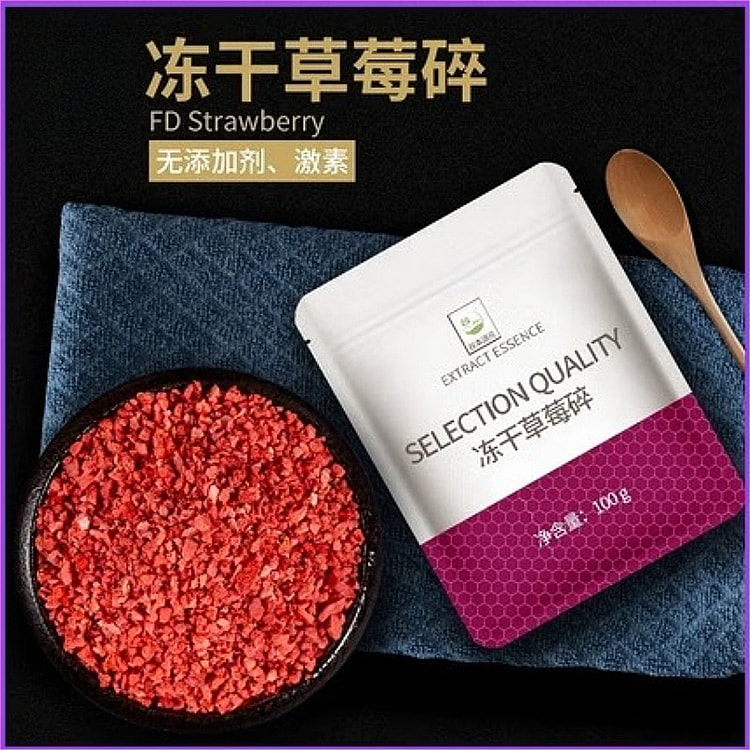 谷本道元冻干草莓碎100g*1袋 100 克