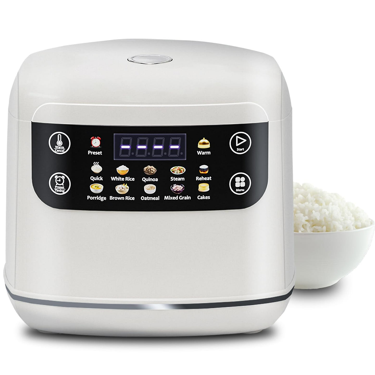 Digital Rice Cooker, 12-Cup (Cooked) Rice Maker 1 each