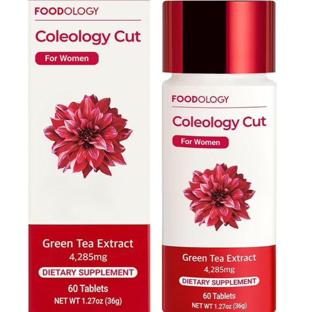 FOODOLOGY Coleology Cut 绿茶提取物女性专用 60 片 30 天 60 个