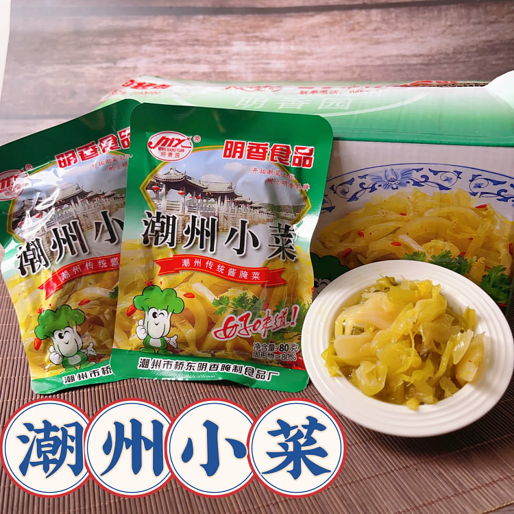 广东潮汕 特产潮州小菜 下饭咸菜下粥菜2*160g