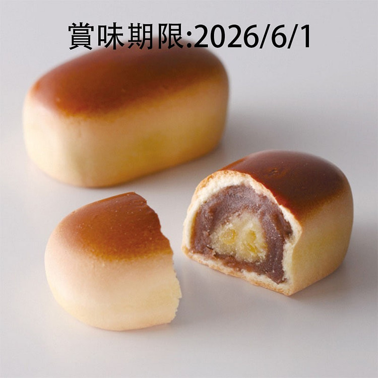 清閑院 万年树 栗子 红薯 豆沙 馒头 6枚