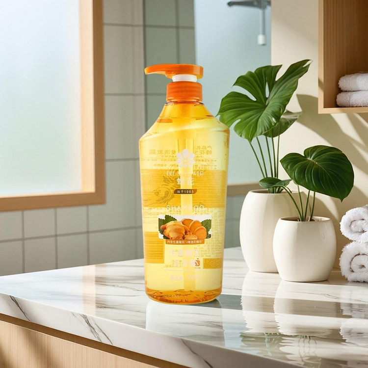 蜂花 生姜啤酒花精华洗发水 无硅油洗发 750ml 1 份