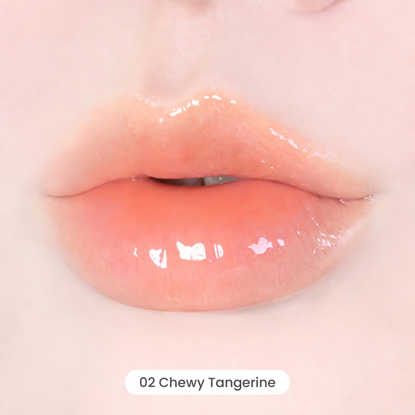 Colorgram’s Fruity Glass Gloss 3g 02 Chewy Tangerine 1 each