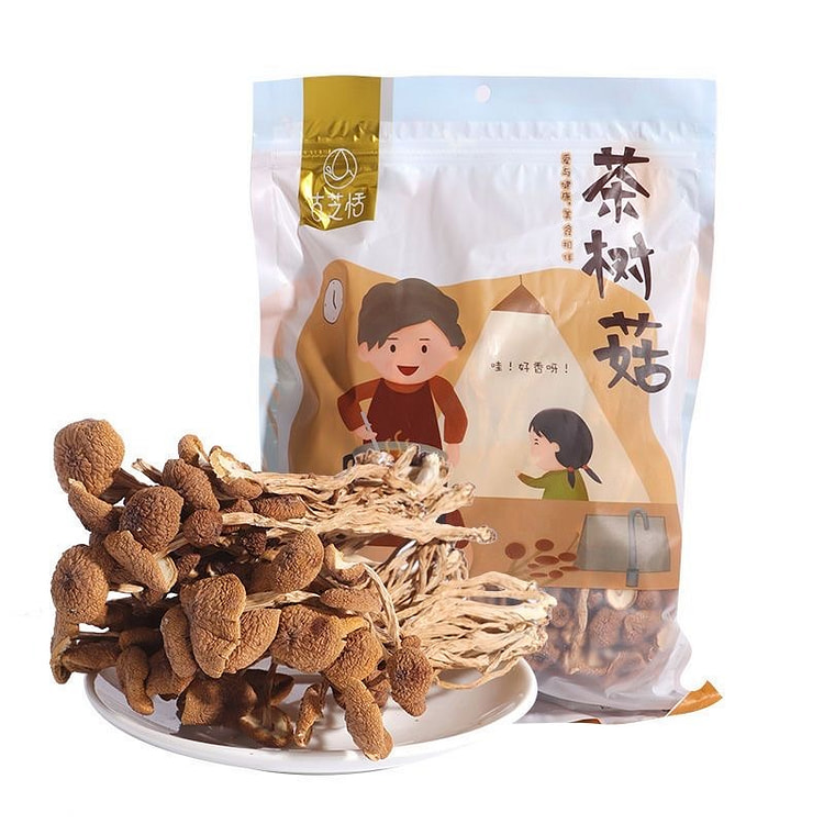 古芝恬 茶树菇干货农家自产不开伞茶树菇 1袋