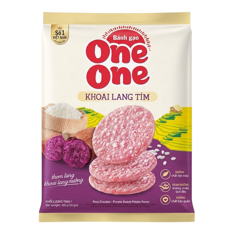 [OneOne] 紫薯米饼 160 克