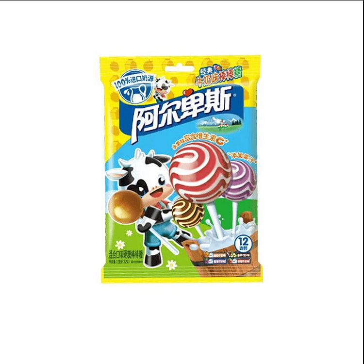 阿尔卑斯网红棒棒糖硬糖混合口味120克*1包 120 克