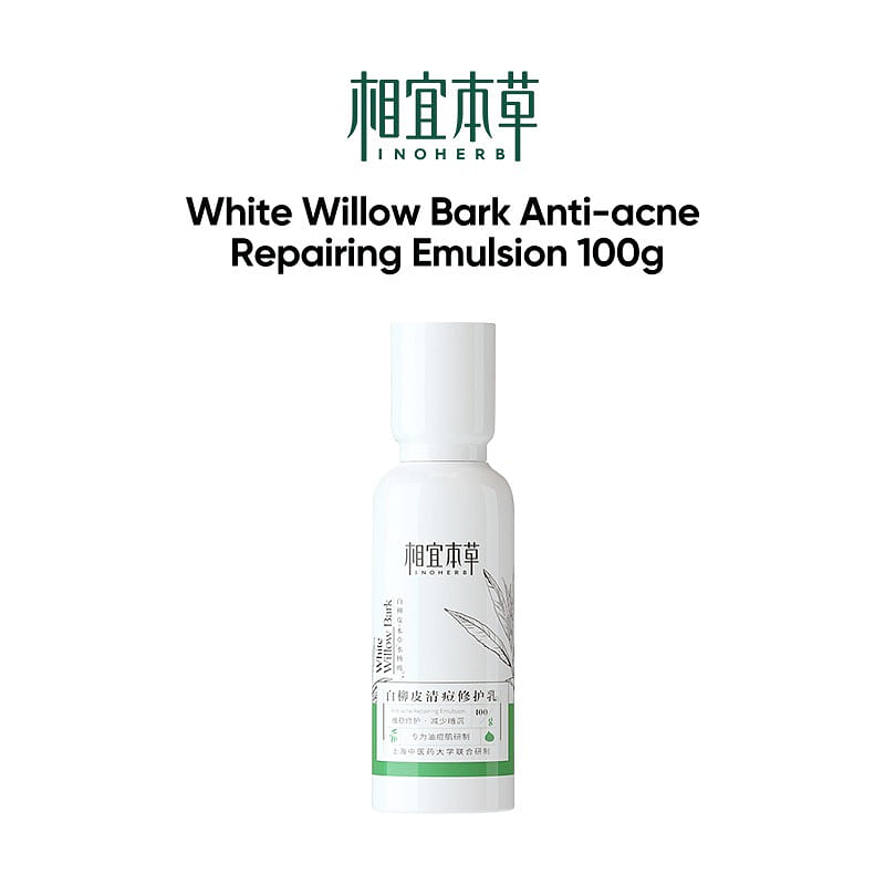 INOHERB Herbal Salicylic Acid White Willow Bark Anti-acne Repairing Emulsion 100 100 g