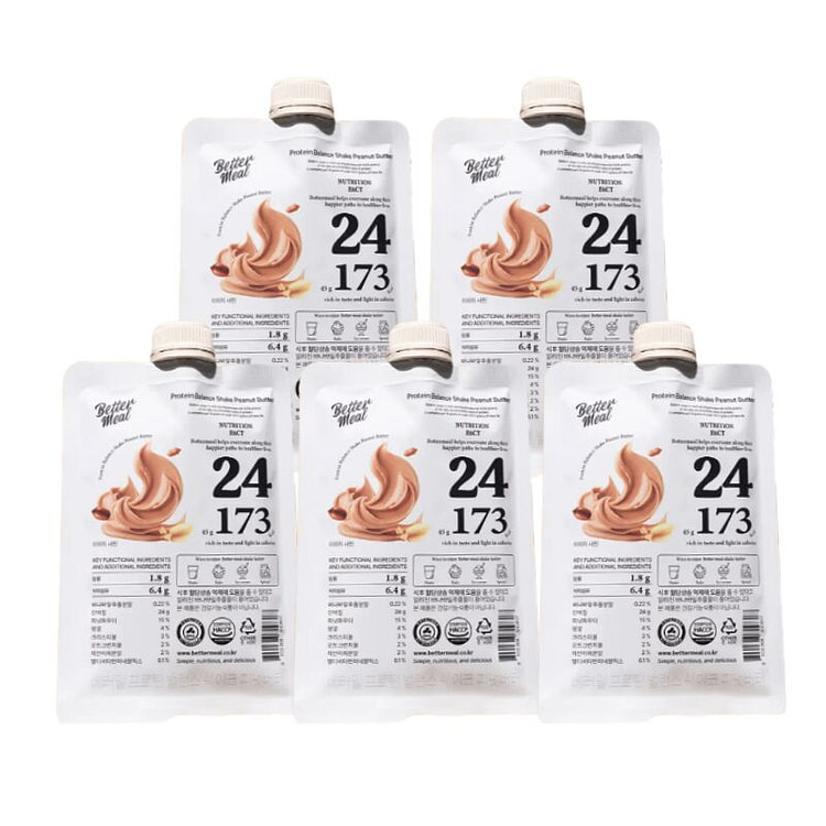 Better Meal Protein Balance Shake Peanut Butter 5 pack