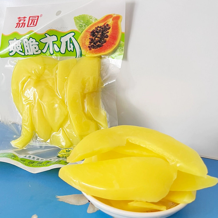 Liyuan Liangguo, crispy papaya slices, candied fruits, snacks, sour wild fr