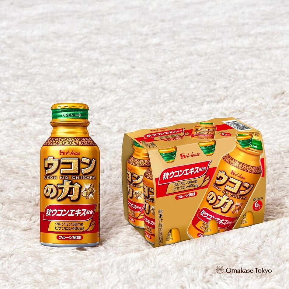 House Ukon no Chikara Turmeric Drink Bottle of 6 600 ml