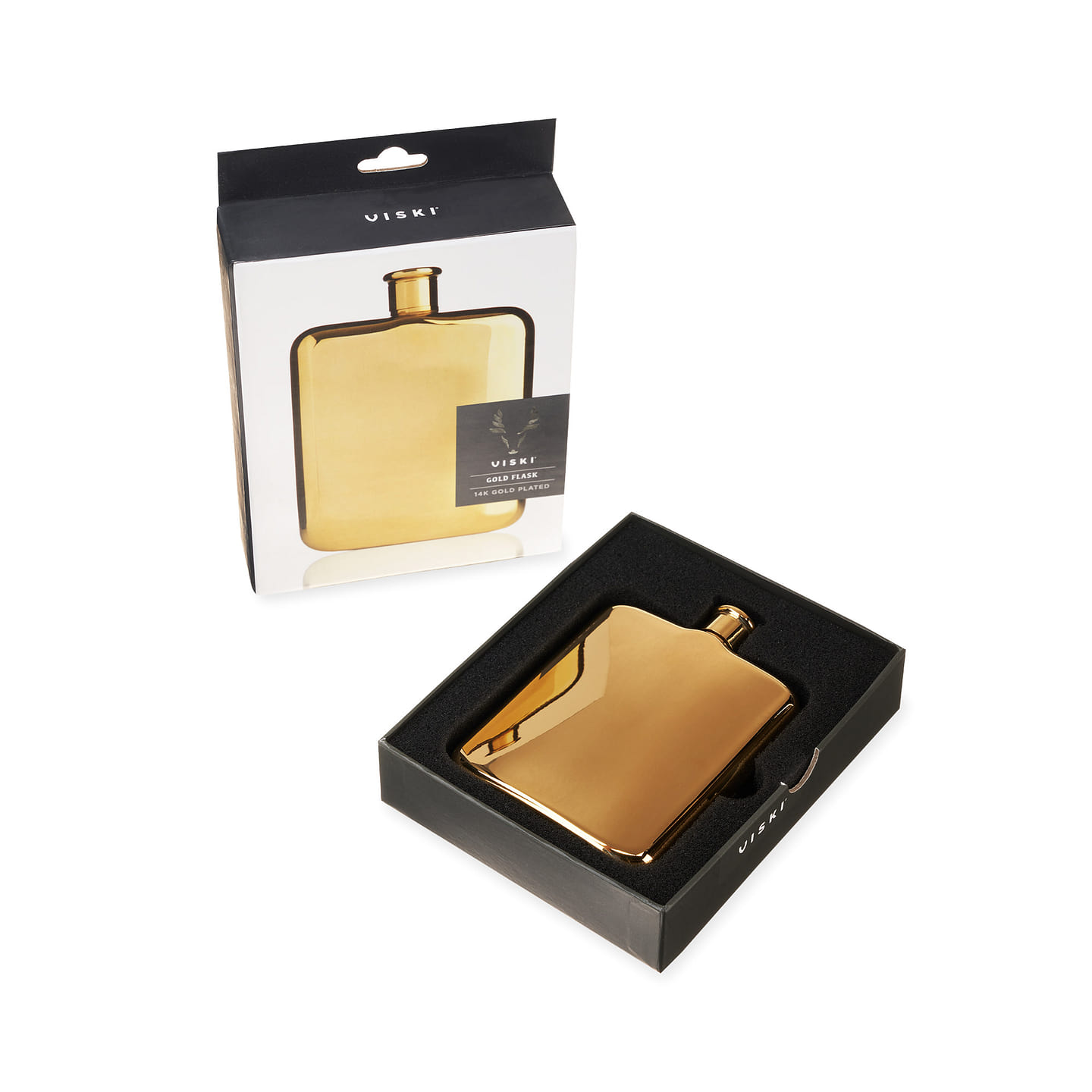 Gold Flask by Viski® 1 each