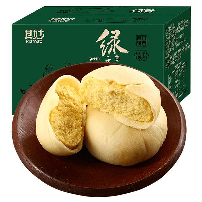 Qimiao Original Flavor Mung Bean Cake 180g 180 g